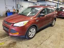 Salvage cars for sale at Wheeling, IL auction: 2015 Ford Escape S