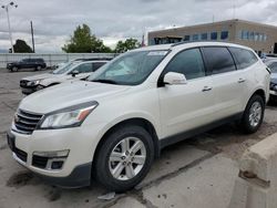 Salvage cars for sale from Copart Littleton, CO: 2014 Chevrolet Traverse LT