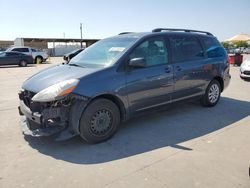 Salvage cars for sale at Grand Prairie, TX auction: 2009 Toyota Sienna CE