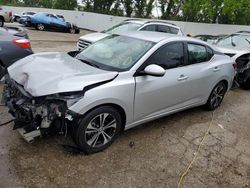 Nissan Sentra sv salvage cars for sale: 2021 Nissan Sentra SV