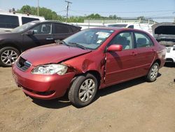 Salvage cars for sale at New Britain, CT auction: 2006 Toyota Corolla CE