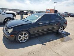 Salvage cars for sale from Copart Wilmer, TX: 2007 Mercedes-Benz C 230