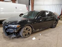 Salvage cars for sale at Lansing, MI auction: 2023 Honda Civic EX