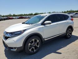 Salvage cars for sale at Fresno, CA auction: 2017 Honda CR-V Touring