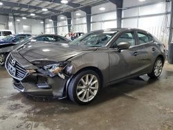 Salvage cars for sale at Ham Lake, MN auction: 2017 Mazda 3 Touring