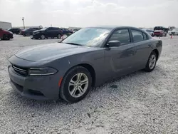 Salvage cars for sale at New Braunfels, TX auction: 2017 Dodge Charger SE