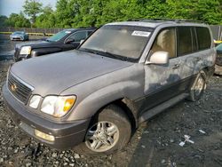 Salvage cars for sale at Waldorf, MD auction: 1999 Lexus LX 470