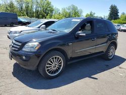 Salvage cars for sale at Portland, OR auction: 2008 Mercedes-Benz ML 350