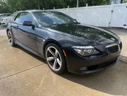 BMW 6 Series salvage cars for sale: 2008 BMW 650 I
