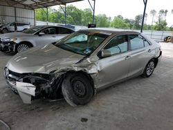 Salvage cars for sale from Copart Cartersville, GA: 2016 Toyota Camry LE
