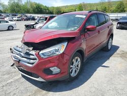 Salvage cars for sale from Copart Grantville, PA: 2017 Ford Escape SE