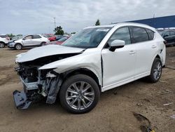 Salvage cars for sale from Copart Woodhaven, MI: 2024 Mazda CX-5 Premium