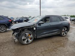 Salvage cars for sale at Indianapolis, IN auction: 2022 Audi E-TRON Premium Plus