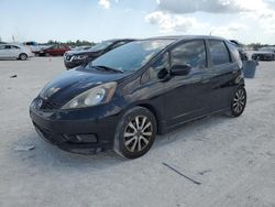 Salvage cars for sale from Copart Arcadia, FL: 2012 Honda FIT Sport