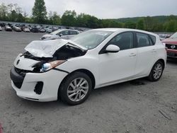 Vehiculos salvage en venta de Copart Grantville, PA: 2012 Mazda 3 I