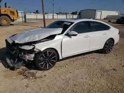 Vehiculos salvage en venta de Copart Temple, TX: 2023 Honda Accord Touring Hybrid