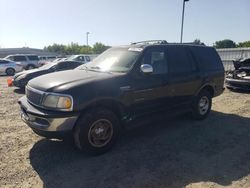Salvage cars for sale at Sacramento, CA auction: 1998 Ford Expedition