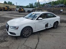 Salvage cars for sale at Marlboro, NY auction: 2015 Audi A4 Premium Plus