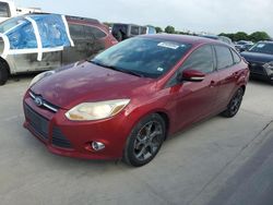 Vehiculos salvage en venta de Copart Grand Prairie, TX: 2014 Ford Focus SE