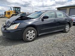 Salvage cars for sale at Eugene, OR auction: 2005 Honda Accord LX