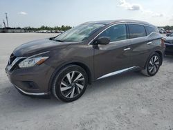 Salvage cars for sale at Arcadia, FL auction: 2017 Nissan Murano S