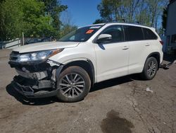 2017 Toyota Highlander SE en venta en Portland, OR