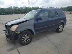 Salvage cars for sale at Columbus, OH auction: 2006 Honda CR-V EX