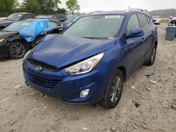 Salvage cars for sale at Cicero, IN auction: 2014 Hyundai Tucson GLS