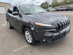Copart GO Cars for sale at auction: 2016 Jeep Cherokee Latitude