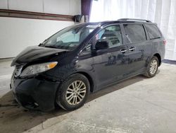 Salvage cars for sale at Leroy, NY auction: 2016 Toyota Sienna XLE