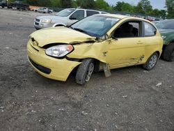 Salvage cars for sale at Madisonville, TN auction: 2010 Hyundai Accent Blue