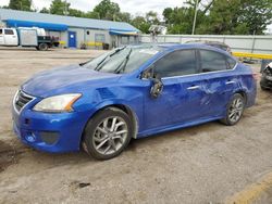 Salvage cars for sale at Wichita, KS auction: 2013 Nissan Sentra S