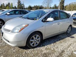 Salvage cars for sale at Graham, WA auction: 2007 Toyota Prius