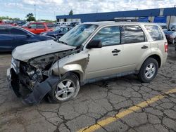 Salvage cars for sale from Copart Woodhaven, MI: 2012 Ford Escape XLT