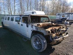 Salvage cars for sale at Anchorage, AK auction: 2003 Hummer H2