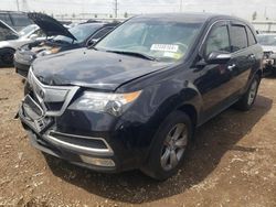 Acura mdx Technology salvage cars for sale: 2010 Acura MDX Technology