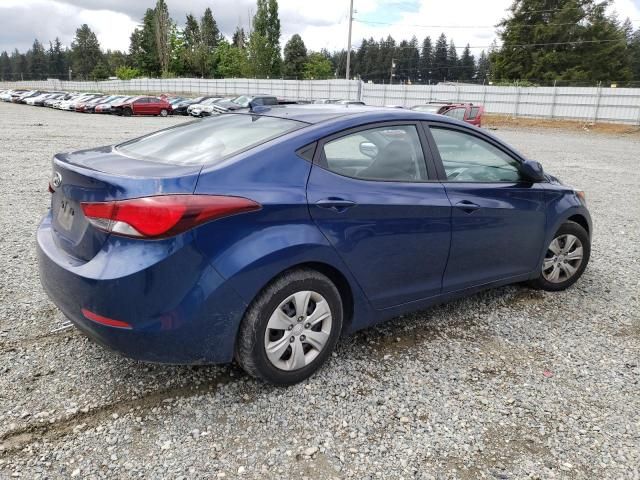 2016 Hyundai Elantra SE