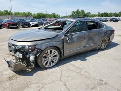 Chevrolet salvage cars for sale: 2017 Chevrolet Impala Premier