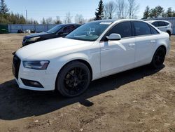 Audi salvage cars for sale: 2014 Audi A4 Premium