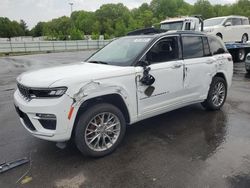 Salvage cars for sale at Assonet, MA auction: 2022 Jeep Grand Cherokee Summit