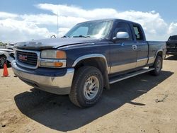 Salvage cars for sale at Brighton, CO auction: 2001 GMC New Sierra K1500