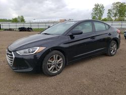 Salvage cars for sale at Columbia Station, OH auction: 2018 Hyundai Elantra SEL