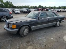 Salvage cars for sale at Cahokia Heights, IL auction: 1986 Mercedes-Benz 560 SEL