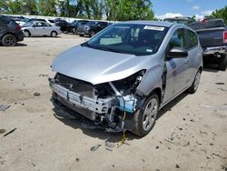 Salvage cars for sale at Bridgeton, MO auction: 2021 Chevrolet Spark LS