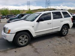 Jeep salvage cars for sale: 2005 Jeep Grand Cherokee Limited