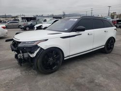 Salvage cars for sale at Sun Valley, CA auction: 2018 Land Rover Range Rover Velar R-DYNAMIC SE