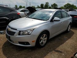 Vehiculos salvage en venta de Copart Elgin, IL: 2012 Chevrolet Cruze LT