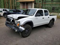Salvage cars for sale from Copart -no: 2001 Toyota Tacoma Double Cab Prerunner