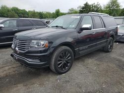 Lincoln salvage cars for sale: 2015 Lincoln Navigator L