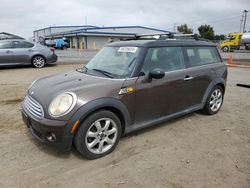 Salvage cars for sale at San Diego, CA auction: 2010 Mini Cooper Clubman